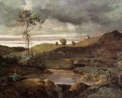 The Roman Campagna in Winter - 让·巴蒂斯特·卡米耶·柯罗